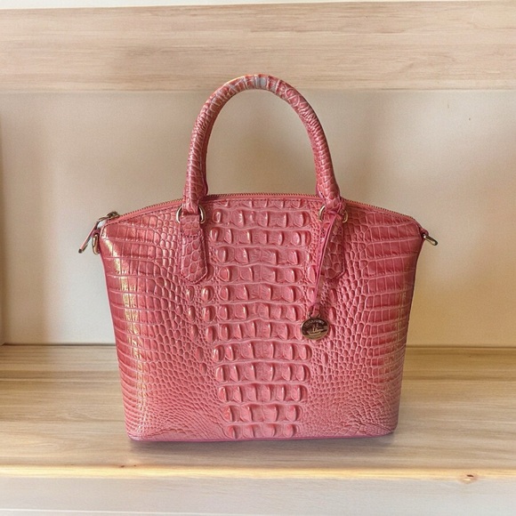 Brahmin Top Handle Satchel Bag with Removable Shoulder Strap - Picture 5 of 14